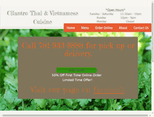 Tablet Screenshot of cilantrowoburn.com